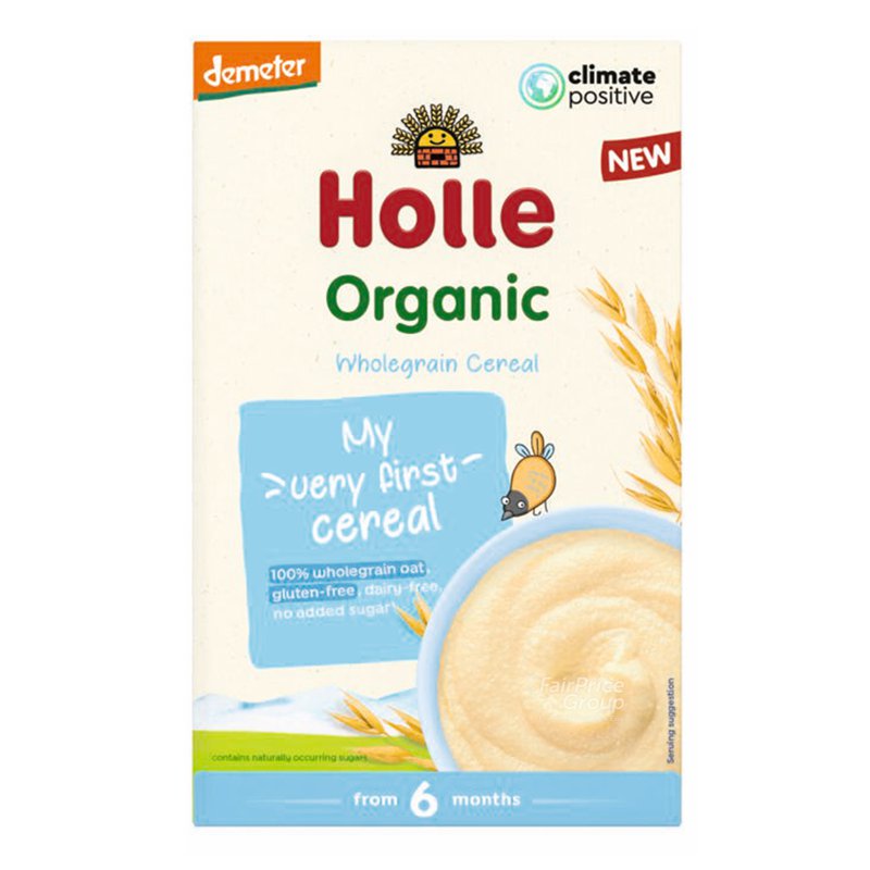 HOLLE My Very First Cereal - Organic Wholegrain Cereal Oat