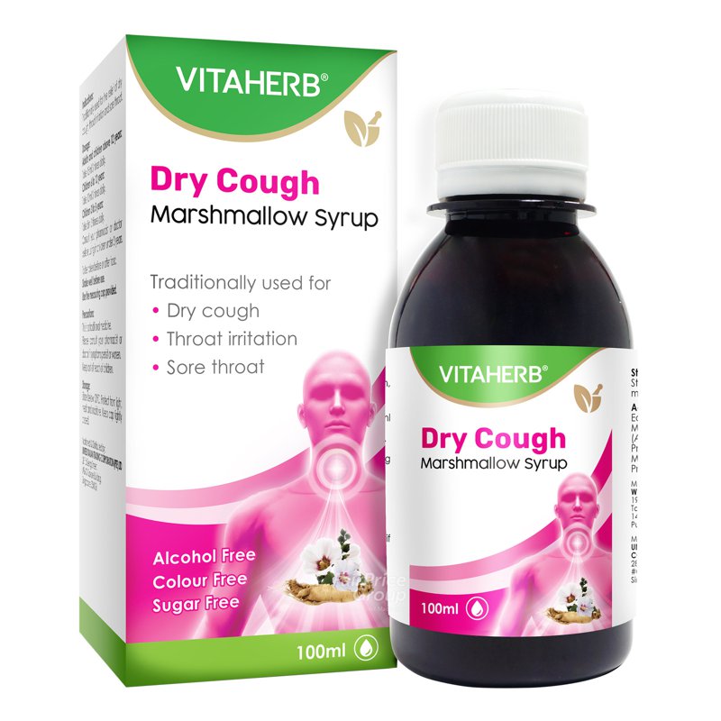 VITA HERB Dry Cough Marshmallow Syrup