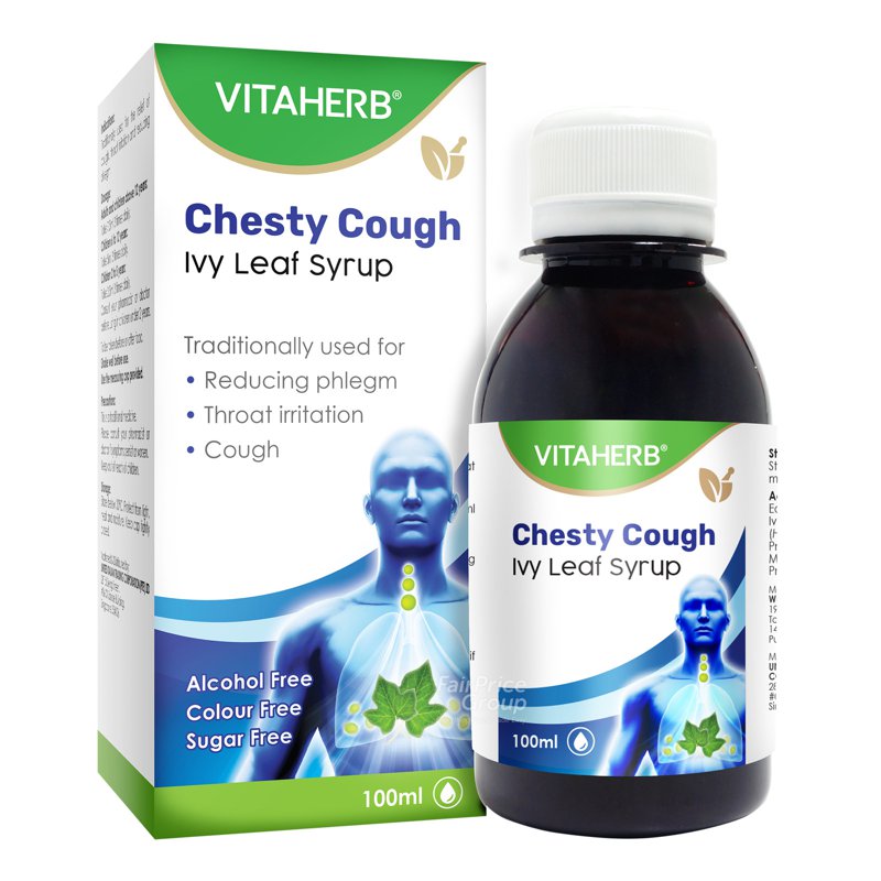 VITA HERB Chesty Cough Ivy Leaf Syrup