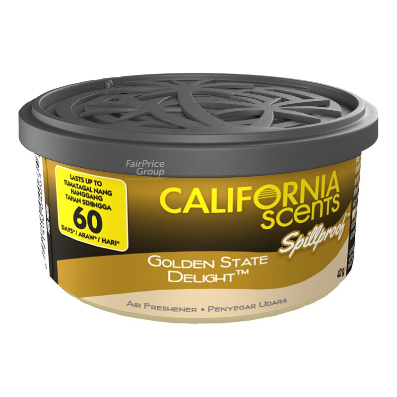 California Scents Spillproof Air Freshener - Golden State Delight 1 per pack