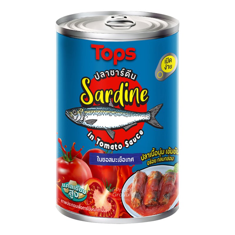 TOPS Sardine in Tomato Sauce