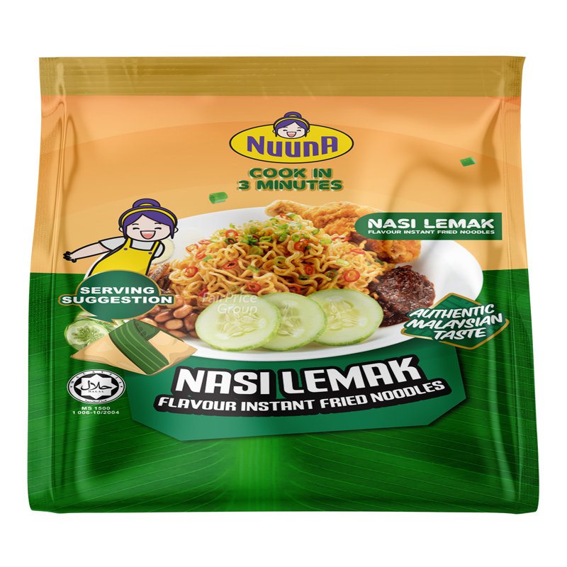 NUUNA Instant Fried Noodles - Nasi Lemak