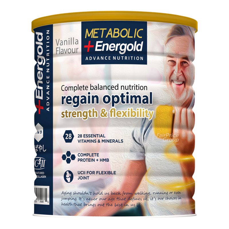 METABOLIC+ Energold - Vanilla Flavour