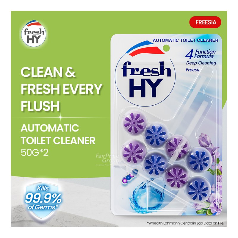 Fresh HY Automatic Toilet Cleaner - Freesia 1 per pack