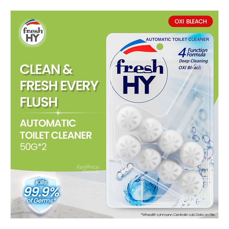 Fresh HY Automatic Toilet Cleaner - Oxi Bleach 1 per pack