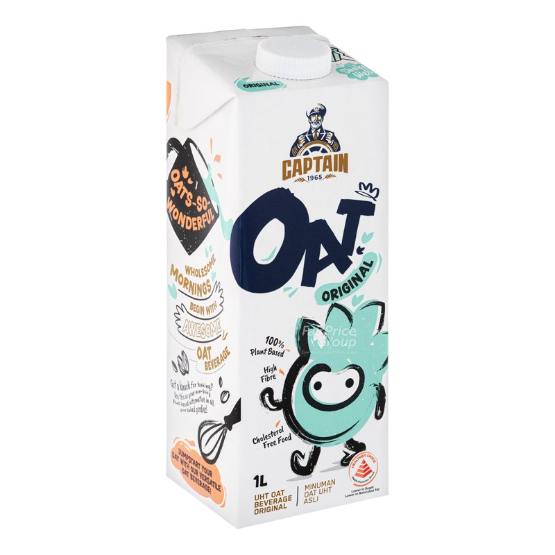Captain Oats Uht Milk - Original