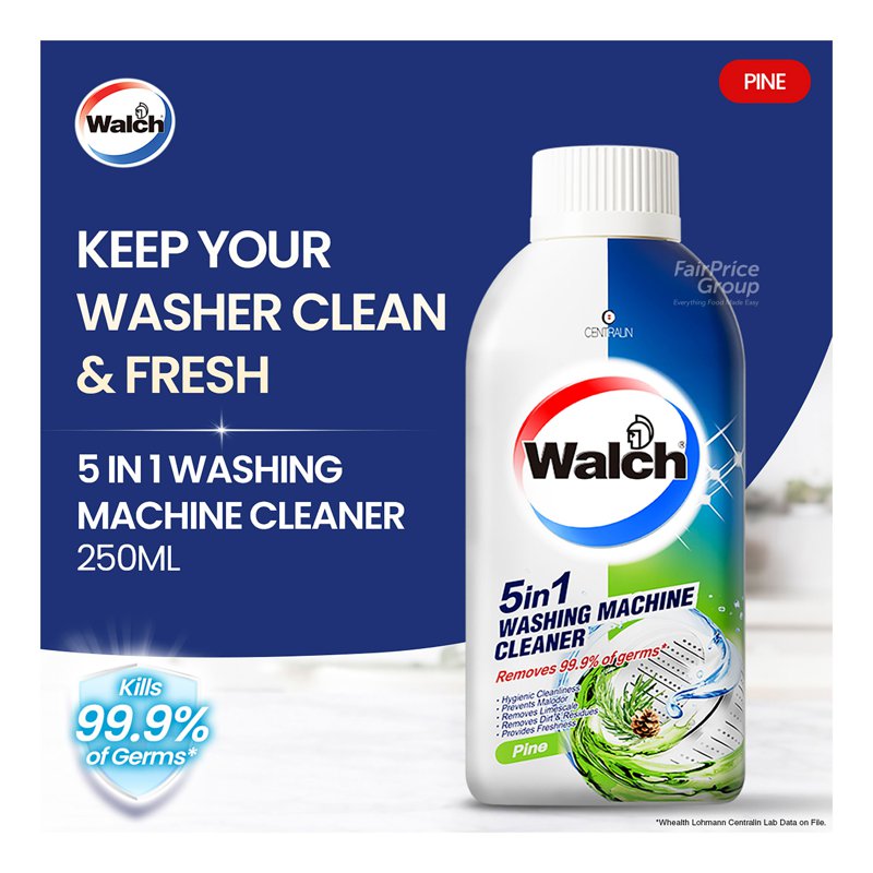 Walch 5 In 1 Washing Machine Cleaner - Pine
