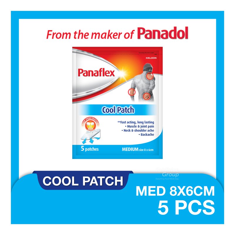 Panaflex Cool Patch 5 per pack