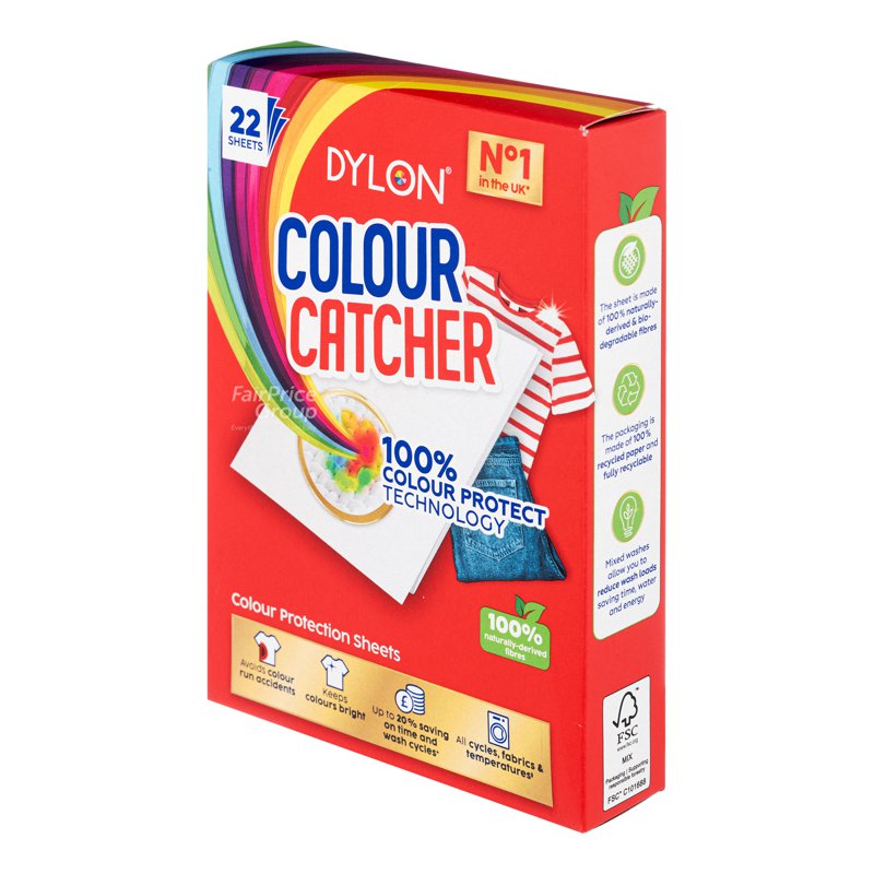 Dylon Colour Catcher Sheets 22 per pack