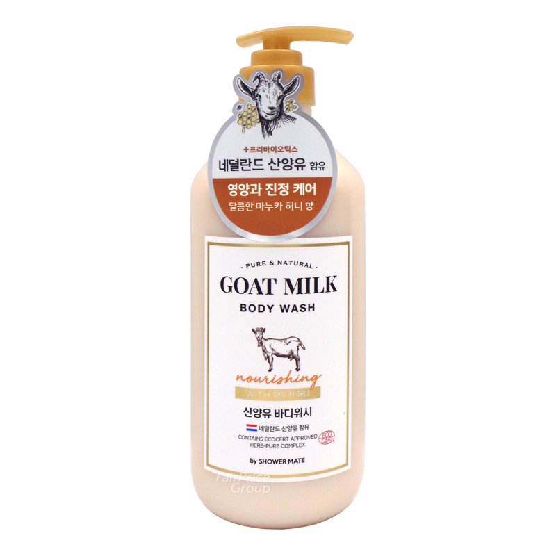 Showermate Goat Milk Body Wash - Manuka Honey