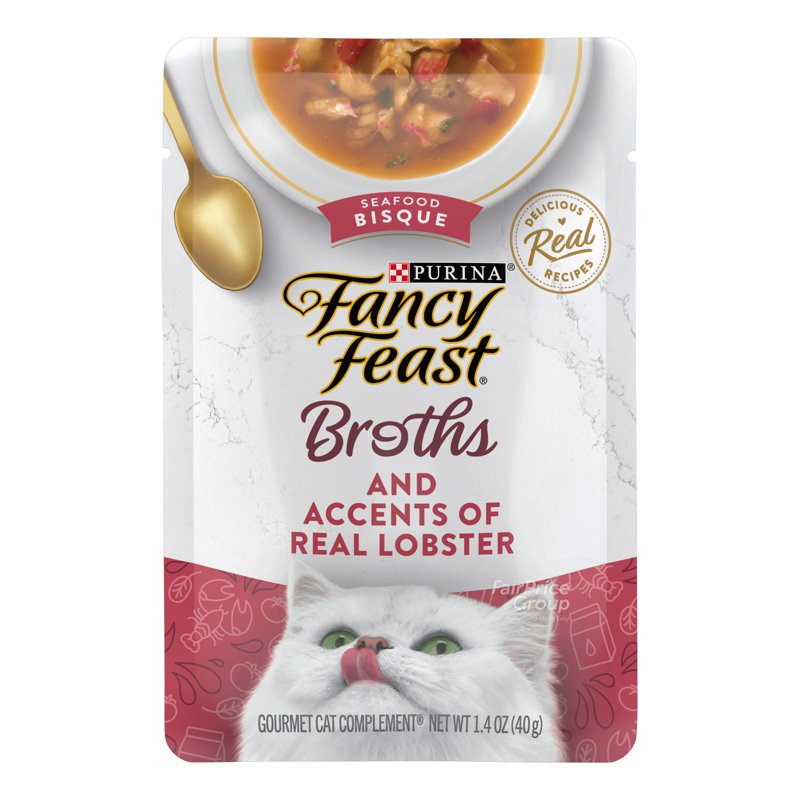 Fancy Feast Broth - Lobster Bisque
