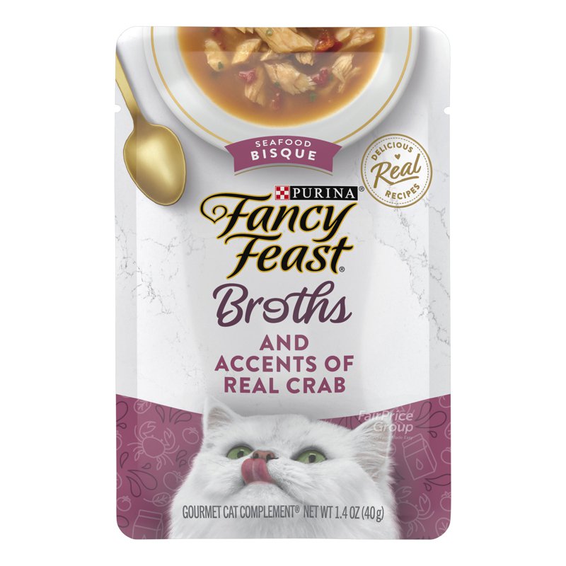 Fancy Feast Broth - Crab Bisque