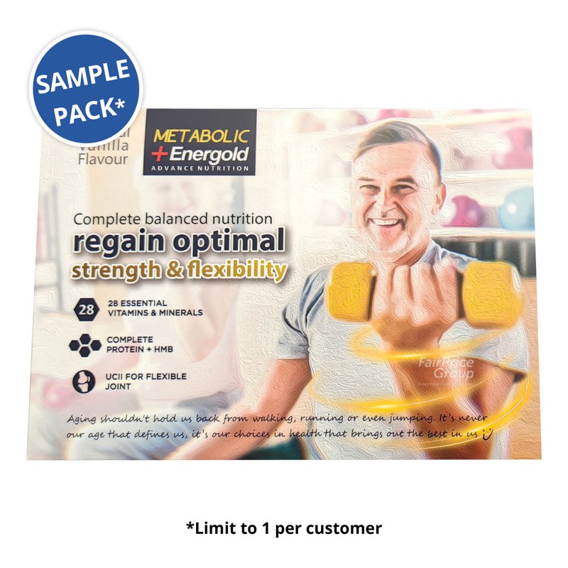 METABOLIC+ (Sample) METABOLIC+ Energold - Vanilla Flavour