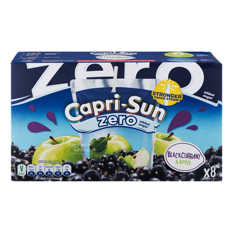 CAPRI-SUN Juice Packet Drink - Nothing Artificial Blackcurrants