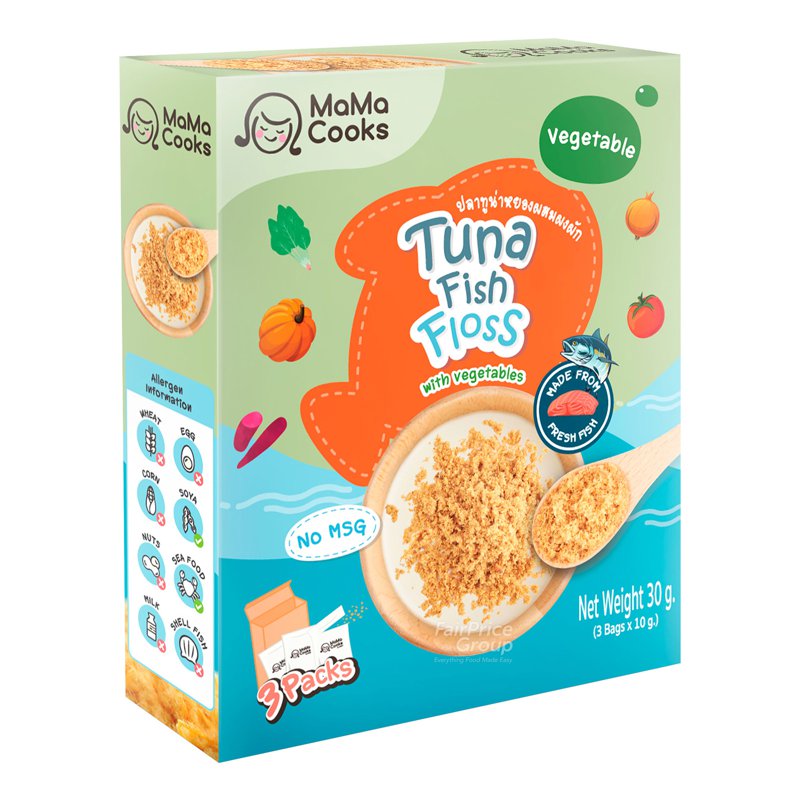MAMACOOKS Tuna Floss - Vegetable