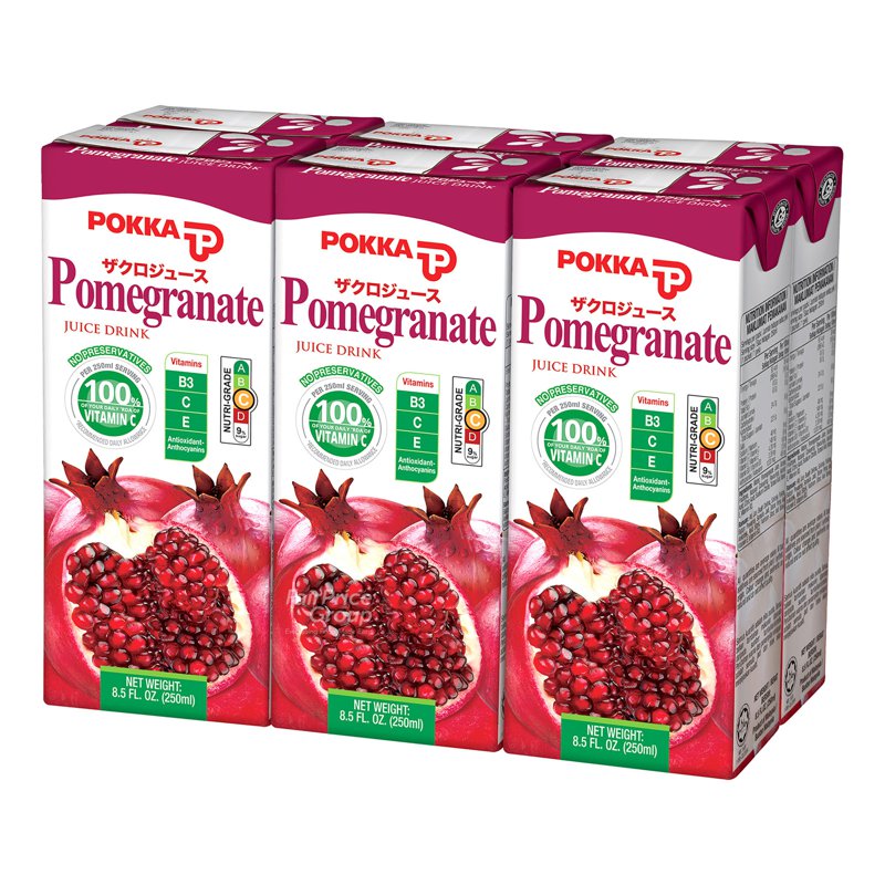 Pokka Packet Drink - Pomegranate Fruit Juice