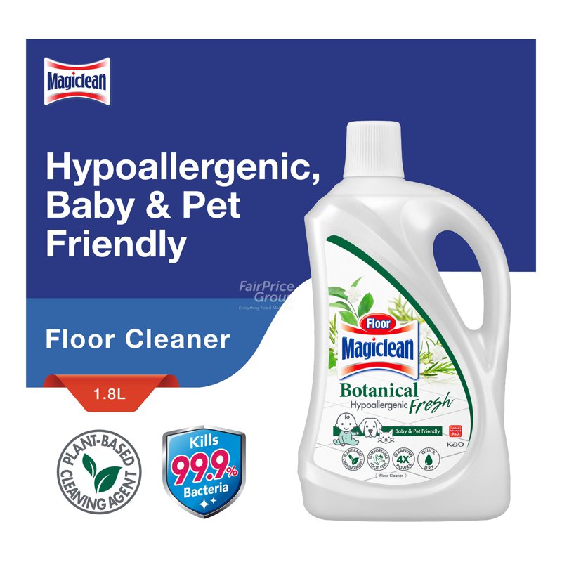 Magiclean Floor Cleaner - Botanical Hypoallergenic Fresh