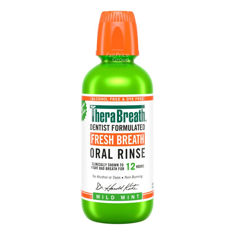 Therabreath Oral Rinse - Mild Mint