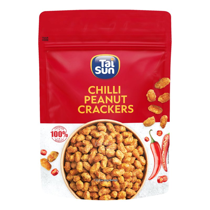 Tai Sun Peanut Crackers - Chilli