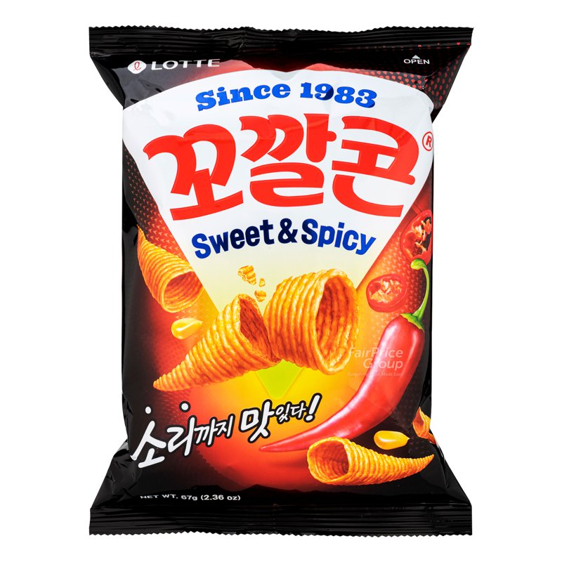 Lotte Kokkal Corn - Sweet & Spicy