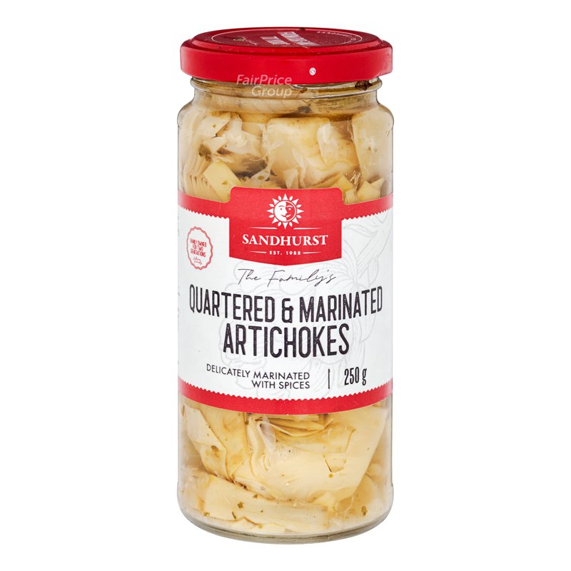 Sandhurst Artichokes - Quartered & Marinated 250g