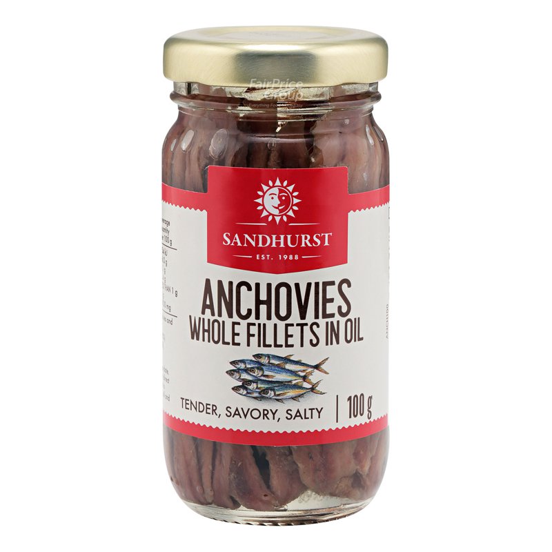 Sandhurst Anchovy Fillets 100g