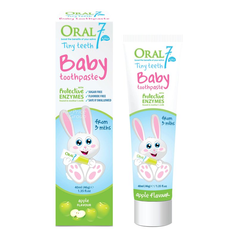 ORAL 7 Baby Toothpaste - Apple