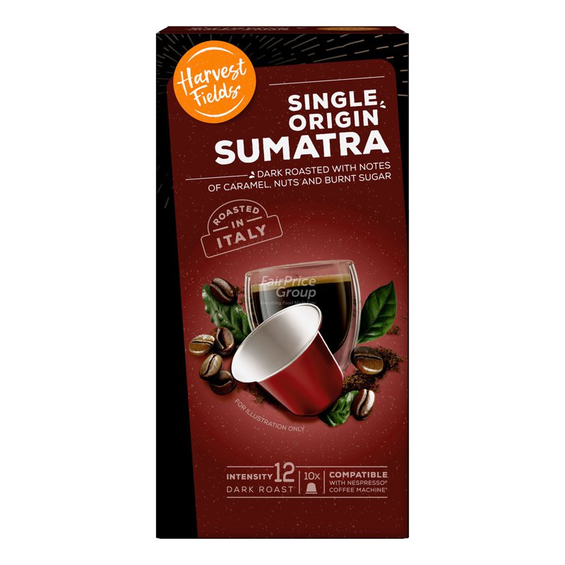 Harvest Fields Nespresso Compatible Capsules - Sumatra