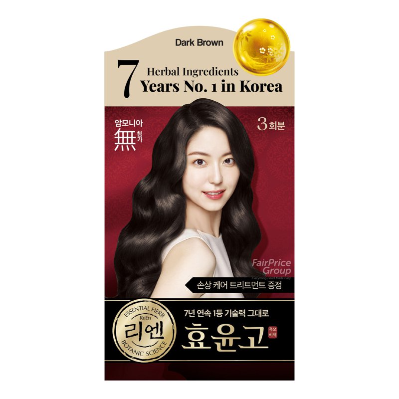 REEN Heukmobichaek Cream Dye - Dark Brown
