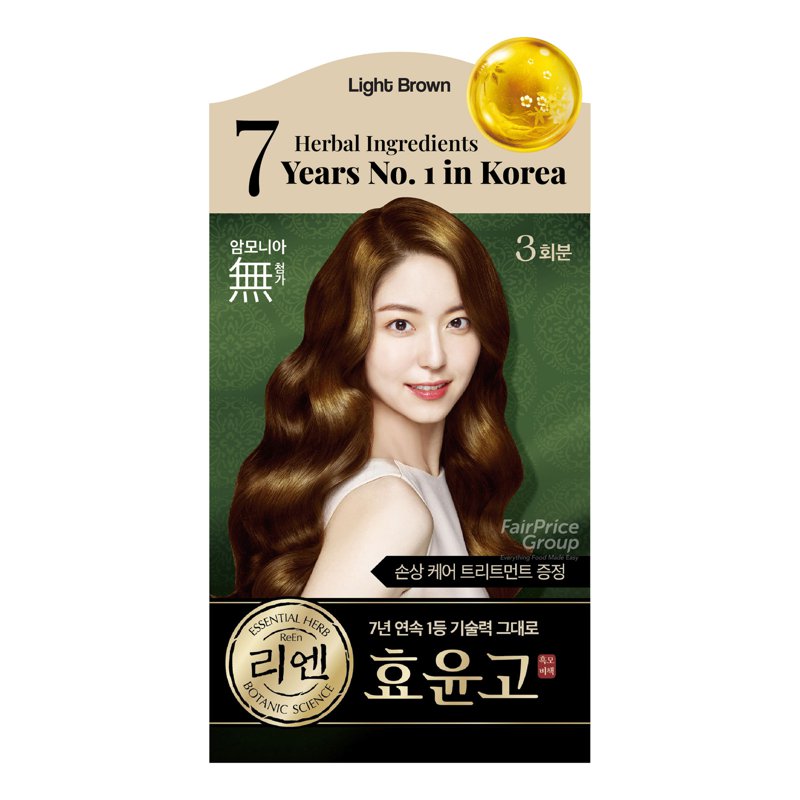 REEN Heukmobichaek Cream Dye - Light Brown
