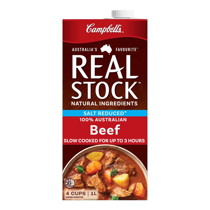 Campbell's Real Stock - Beef (Salt Reduced)