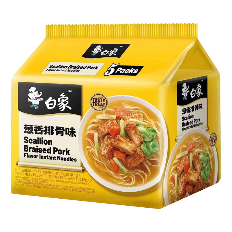BAI XIANG Instant Noodles Tasty Treat - Scallion Braised Pork