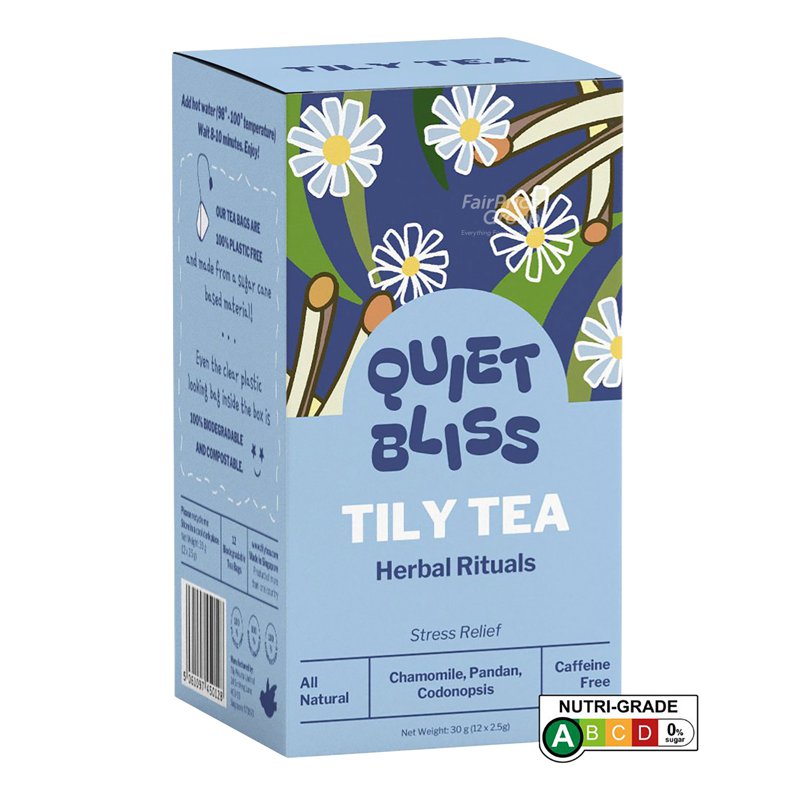 TILY Herbal Rituals Quiet Bliss Tea - Stress Relief