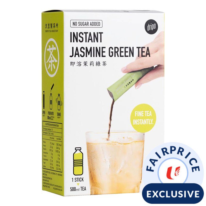 Dripo Instant Tea - Jasmine Green Tea 10 x 2.5g