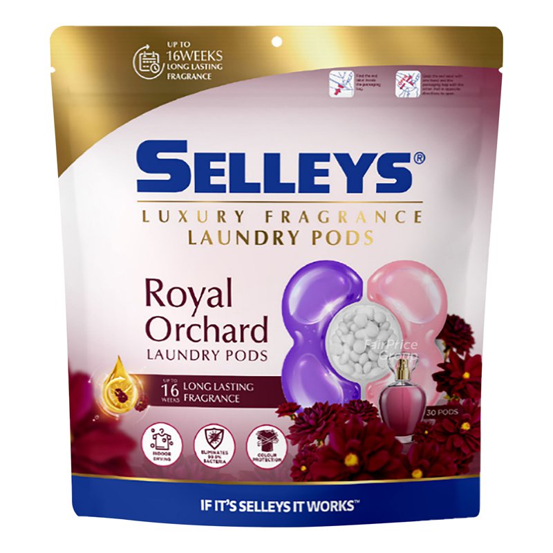Selleys Laundry Pods Refills - Royal Orchard 30 per pack