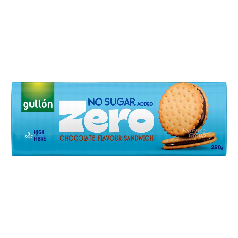 Gullon Zero No Added Sugar Cookies - Chocolate Sandwich