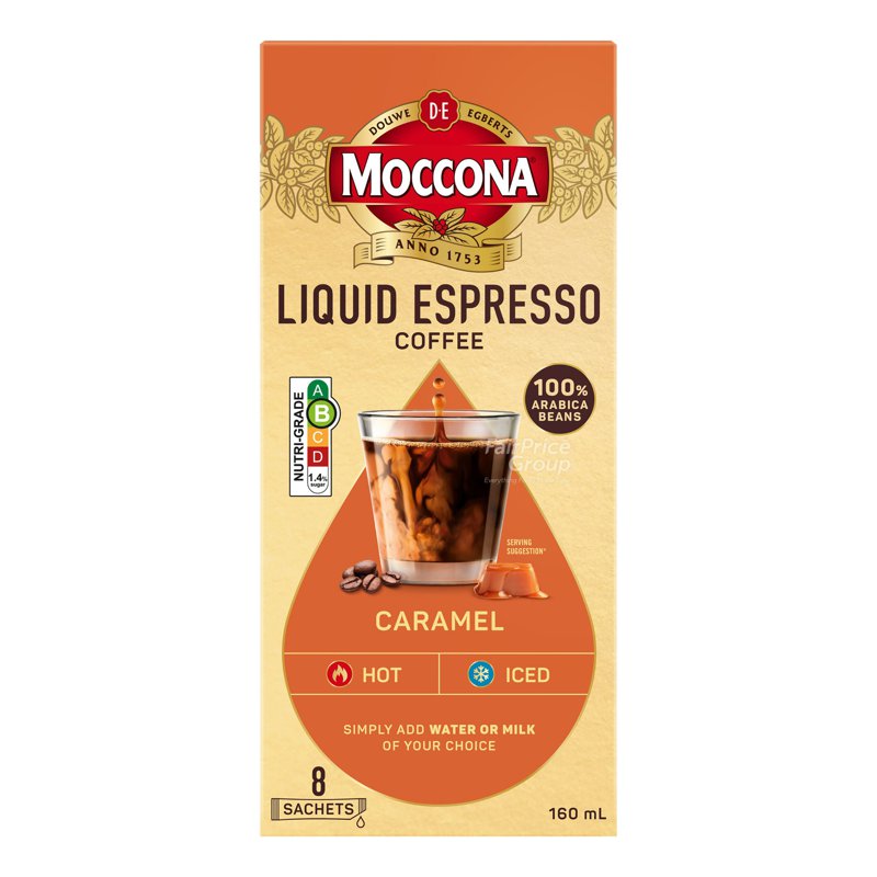 Moccona Liquid Espresso - Caramel