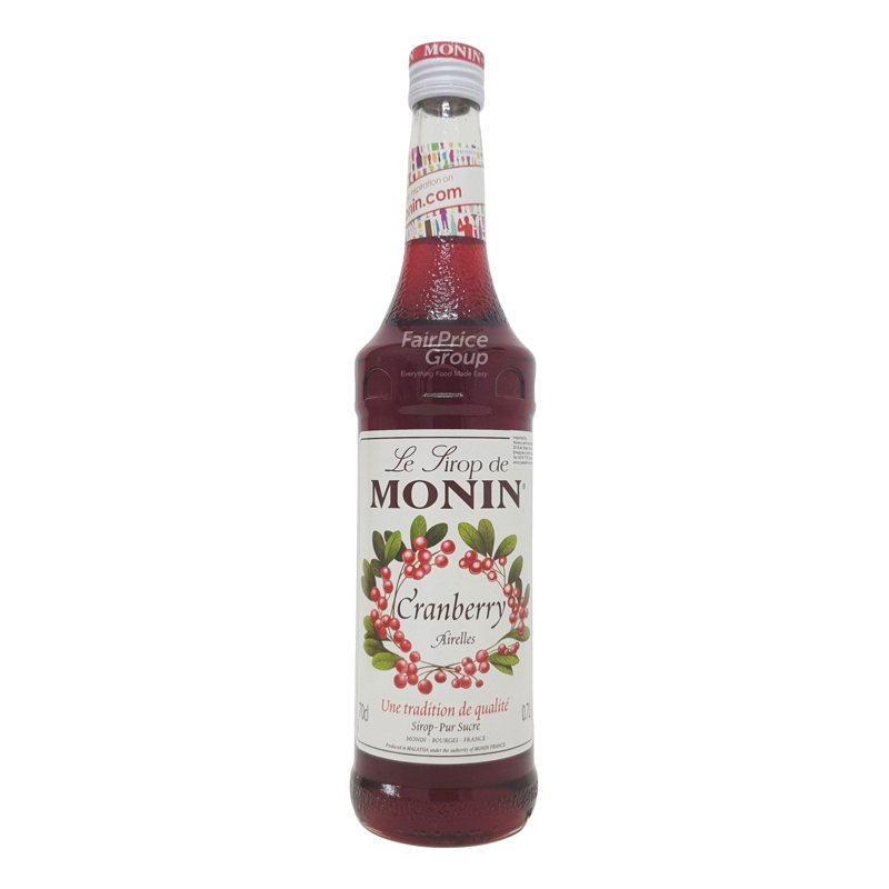 MONIN Syrup - Cranberry