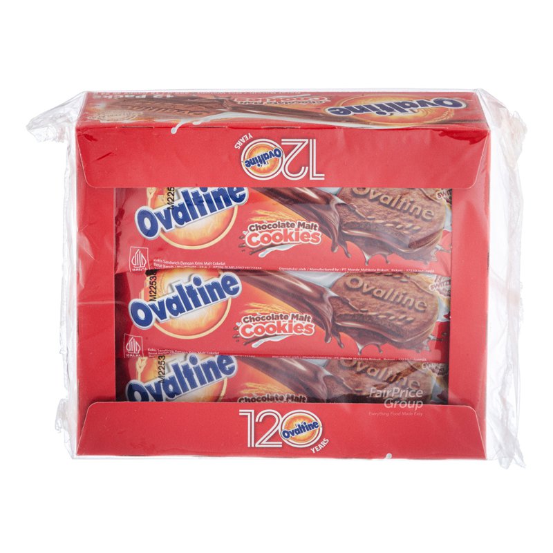 Ovaltine Chocolate Malt Cookies 12 per pack