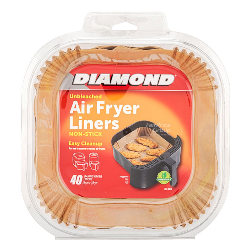 Diamond Brand Air Fryer Liners - 16cm 1 per pack