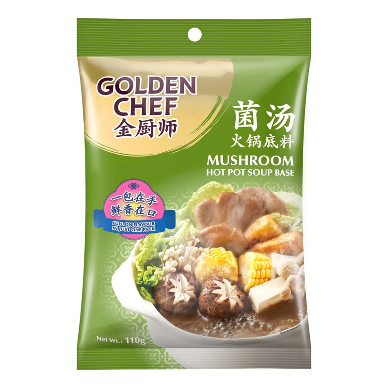 Golden Chef Hot Pot Soup Base - Mushroom