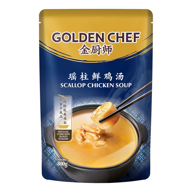 Golden Chef Soup - Scallop Chicken