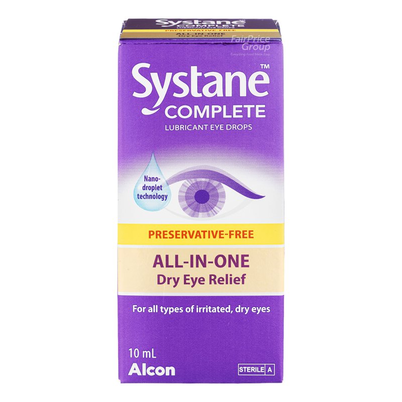 ALCON Systane Complete Mdpf Lubricant Preservative Free Eye Drops