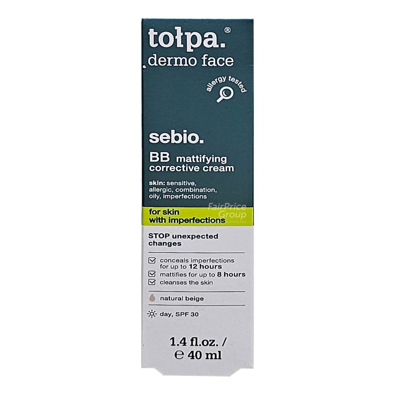 TOLPA Topla Sebio BB Mattifying Corrective Cream SPF30