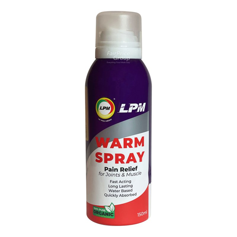 LPM Pain Relief Spray for Joint and Muscle - 830 (Warm)