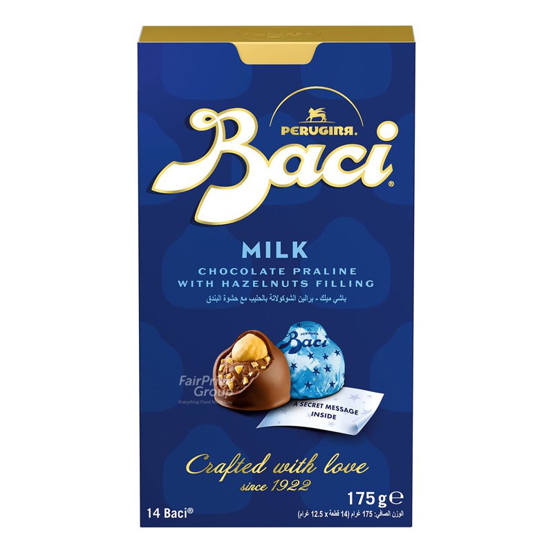 Baci Perugira Chocolate Pralines with Hazelnuts - Milk 175g
