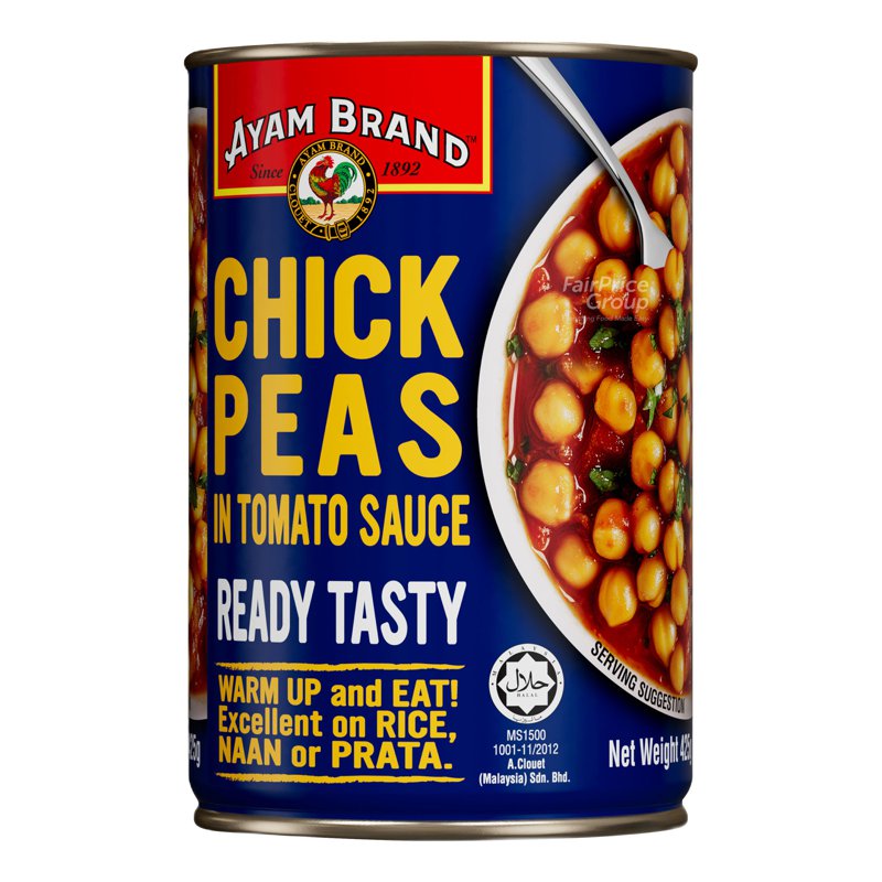 Ayam Brand Chickpeas - Tomato Sauce