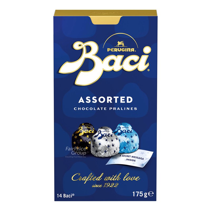 Baci Perugira Chocolate Pralines with Hazelnuts - Assorted 175g