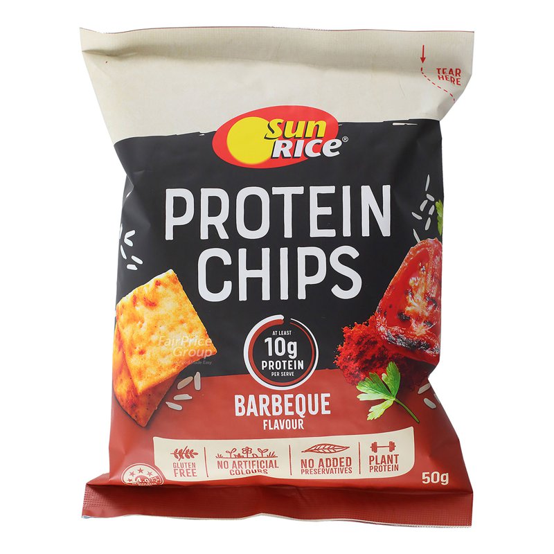 SUNRICE Protein Chips - Barbeque