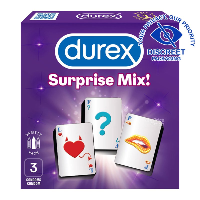 Durex Surprise Mix 3 per pack
